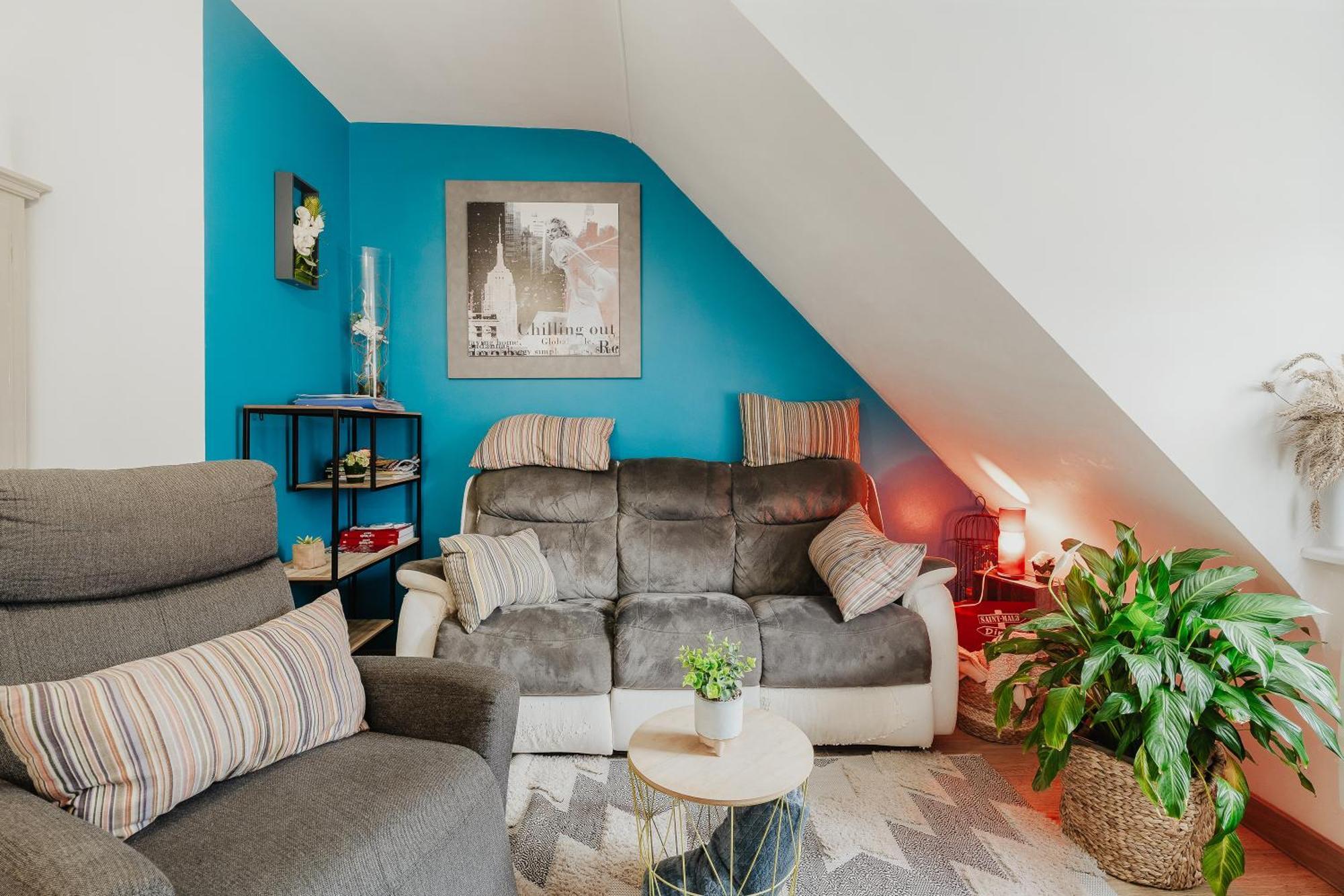 Appartement Du Bonheur Baguer-Pican Bagian luar foto