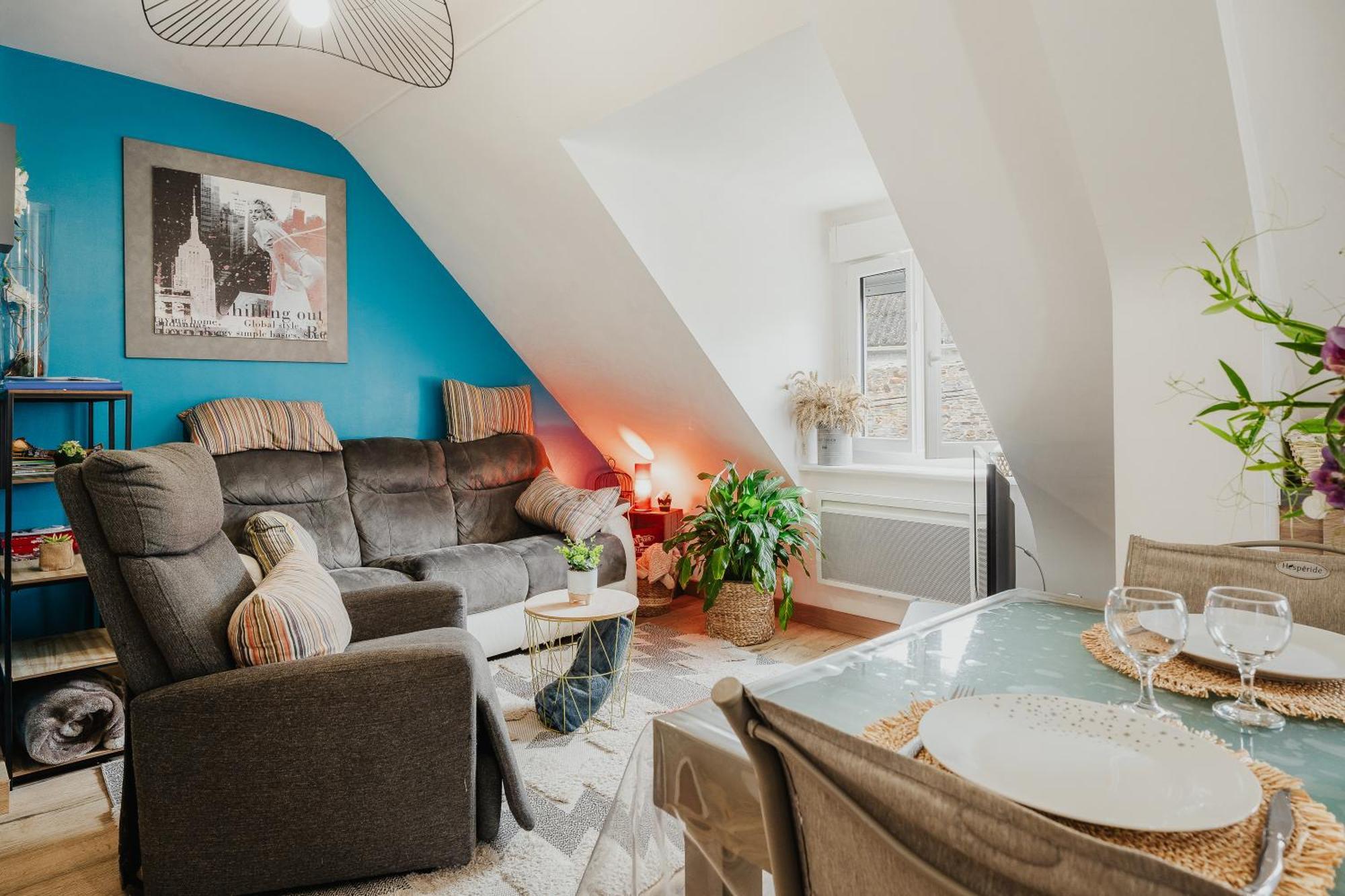 Appartement Du Bonheur Baguer-Pican Bagian luar foto