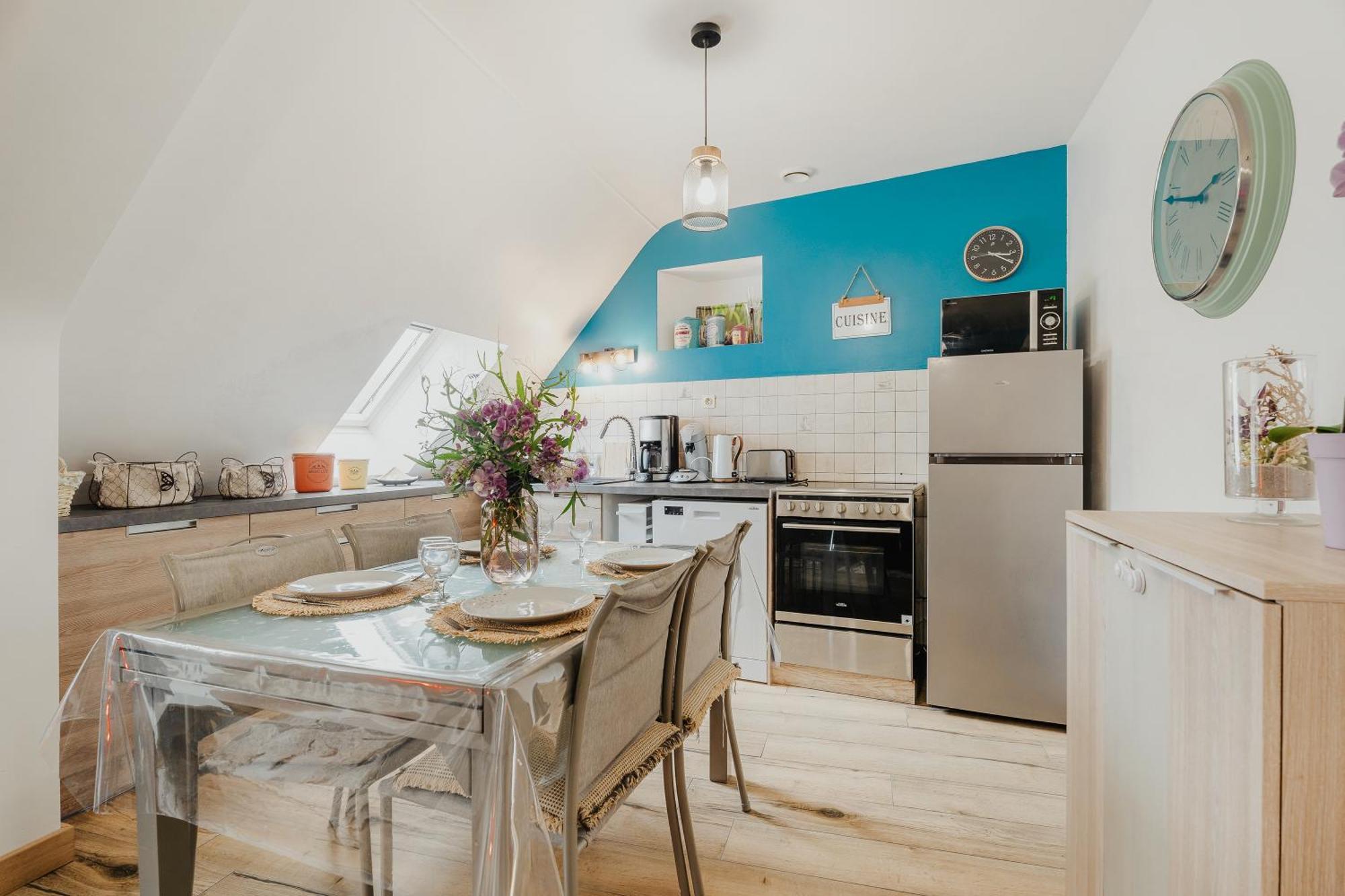 Appartement Du Bonheur Baguer-Pican Bagian luar foto